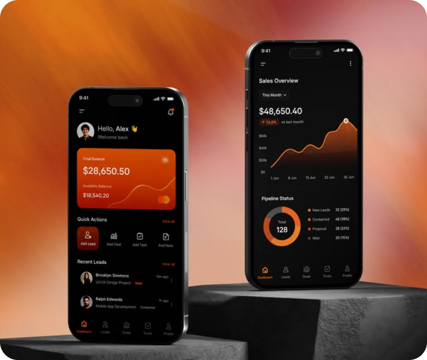 FinTrack personal finance dashboard app